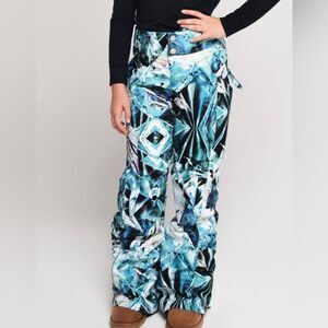 Obermeyer Girls Jessie Skin Insulated Snow Boarding ski Pant Size Medium 10 - 12